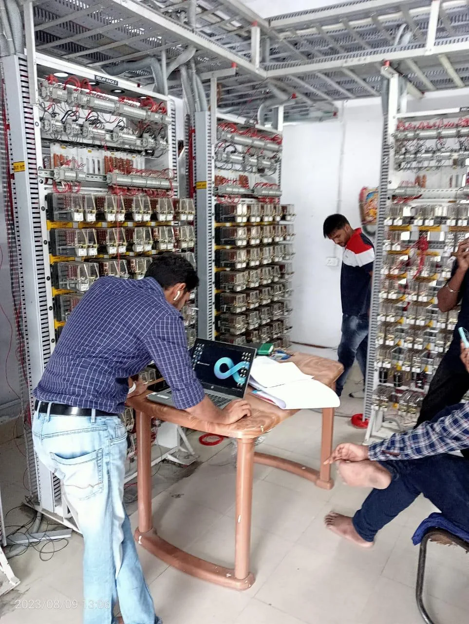 Relay room signal and termination work